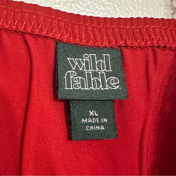 Wild Fable Lace Trim Mini Slip Flirty Feminine Holiday Dress - Picture 12 of 13